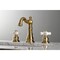 Fauceture FSC1973PX American Classic 8" Widespread Bathroom Faucet, Brushed Brass FSC1973PX - alternate 4